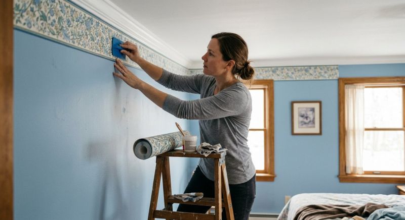 Wallpaper Border Installation in Olathe, KS