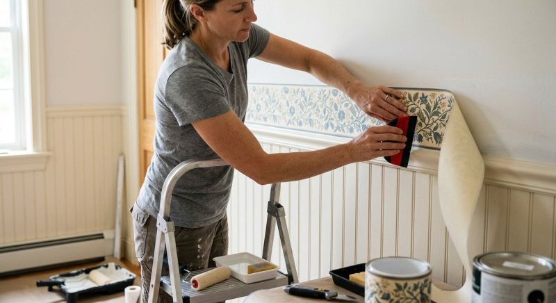 Wallpaper Border Installation in Kansas City, KS