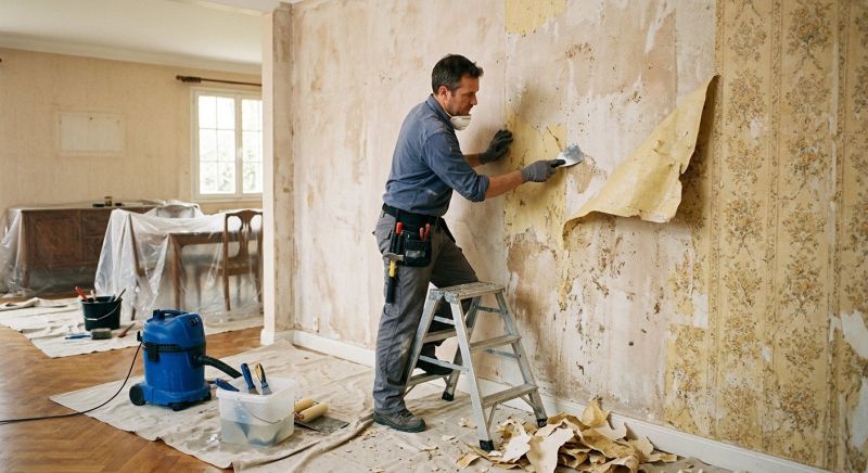 Wallpaper Removal Service in Overland Park, KS