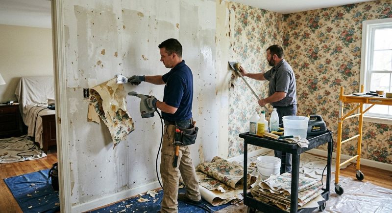 Wallpaper Removal Service in Kansas City, KS