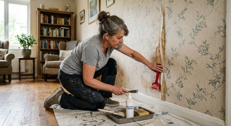 Wallpaper Seam Repair in Conroe, TX